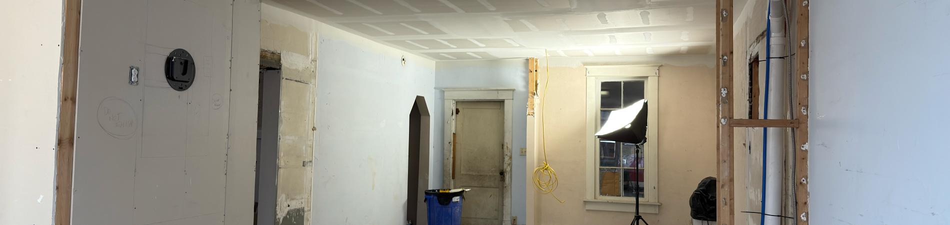 Ceiling in shop